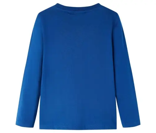 Vaikiški Marškinėliai Ilgomis Rankovėmis, Tamsiai Mėlyni, 128 Dydžio