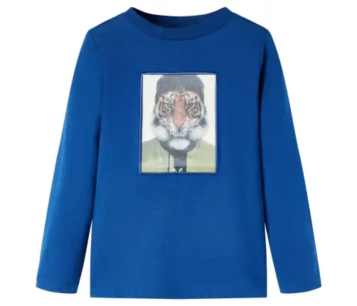 Pikkade Varrukatega Lastesärk, Tumesinine, 140