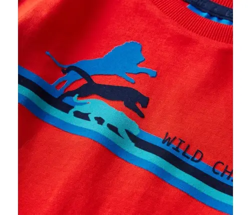 Pikkade Varrukatega Lastesärk, Punane, 104