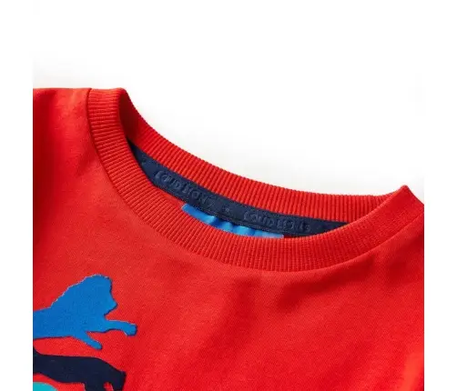 Bērnu Krekls Ar Garām Piedurknēm, Sarkans, 116