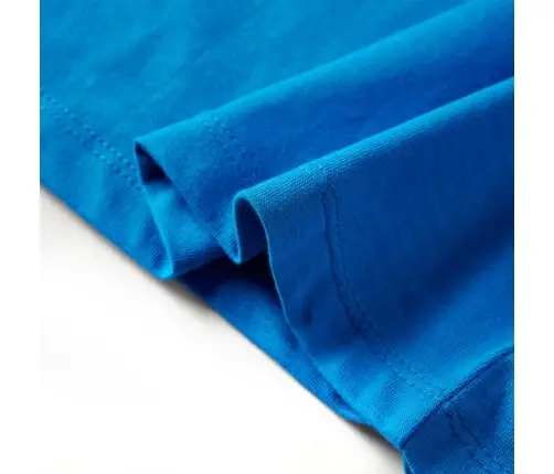 Vaikiški Marškinėliai Ilgomis Rankovėmis, Kobalto Mėlyni, 104 Dydžio