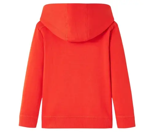 Laste Kapuutsiga Dressipluus, Punane, 128