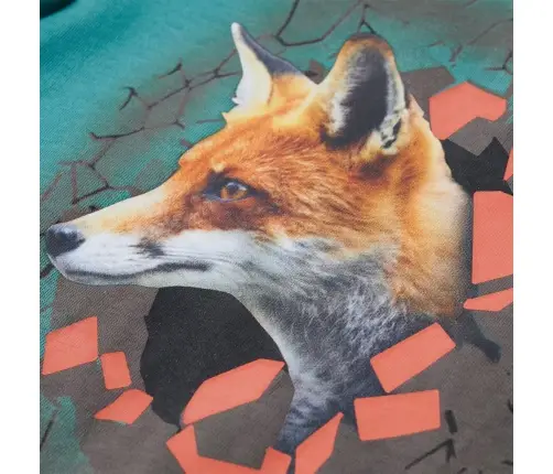 Bērnu Krekls Ar Garām Piedurknēm, Zilganzaļš, 104