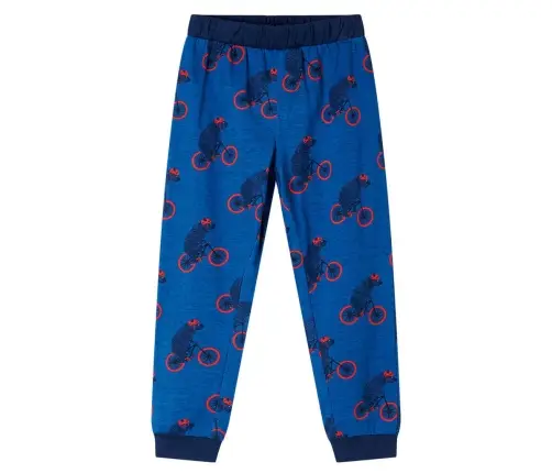 Bērnu Pidžama Ar Garām Piedurknēm, Benzīna Zila, 92