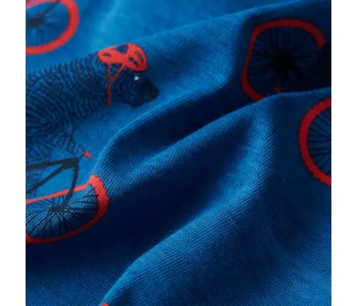 Vaikiška Pižama Ilgomis Rankovėmis, Benzino Spalvos, 140 Dydžio