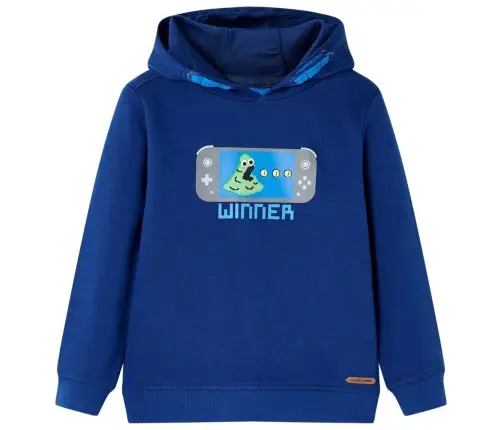 Bērnu Džemperis Ar Kapuci, Tumši Zils, 104