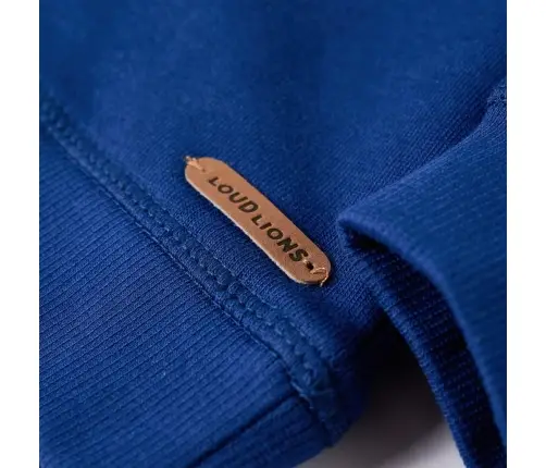 Bērnu Džemperis Ar Kapuci, Tumši Zils, 128