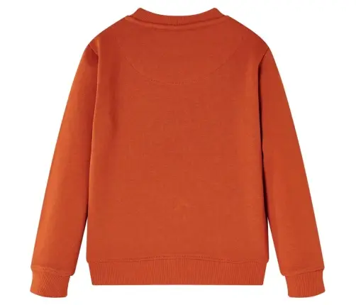 Vaikiškas Sportinis Megztinis, Šviesios Rūdžių Spalvos, 140 Dydžio