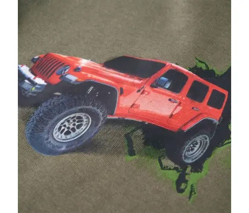 Vaikiškas Sportinis Megztinis Su Gobtuvu, Chaki Spalvos, 116 Dydžio