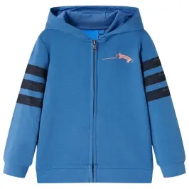 Bērnu Jaka Ar Kapuci, Zils, 116