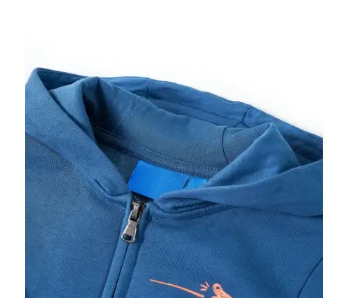 Bērnu Jaka Ar Kapuci, Zils, 116