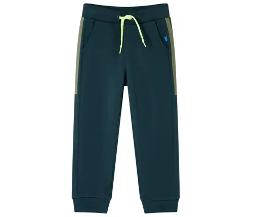 Laste Dressipüksid Pingutusnööriga, Samblaroheline, 92