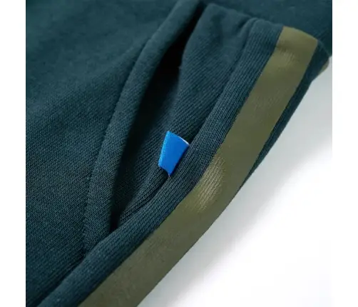 Laste Dressipüksid Pingutusnööriga, Samblaroheline, 92