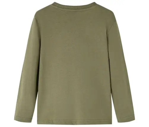 Bērnu Krekls Ar Garām Piedurknēm, Haki, 104