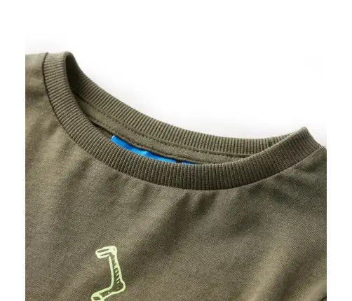 Bērnu Krekls Ar Garām Piedurknēm, Haki, 104