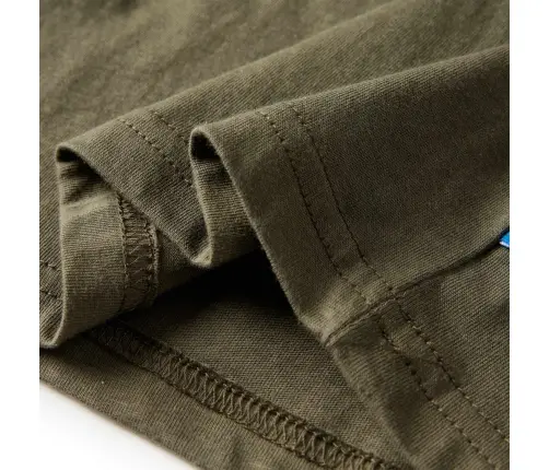 Bērnu Krekls Ar Garām Piedurknēm, Haki, 116