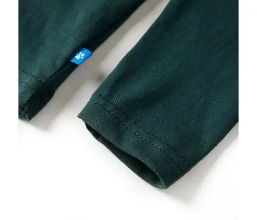 Vaikiški Marškinėliai Ilgomis Rankovėmis, Tamsiai Žali, 104 Dydžio