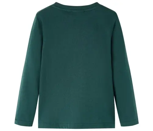 Pikkade Varrukatega Lastesärk, Tumeroheline, 128