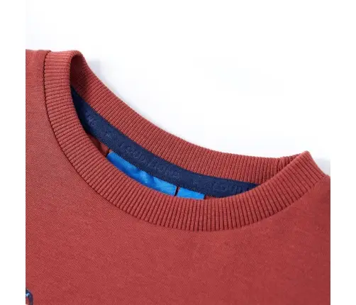 Bērnu Krekls Ar Garām Piedurknēm, Sarkanbrūns, 92