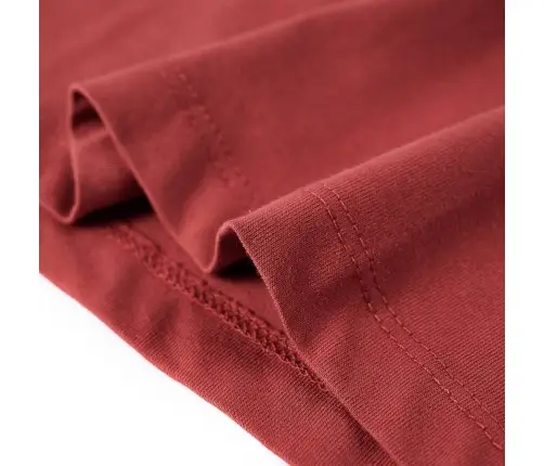 Bērnu Krekls Ar Garām Piedurknēm, Sarkanbrūns, 140