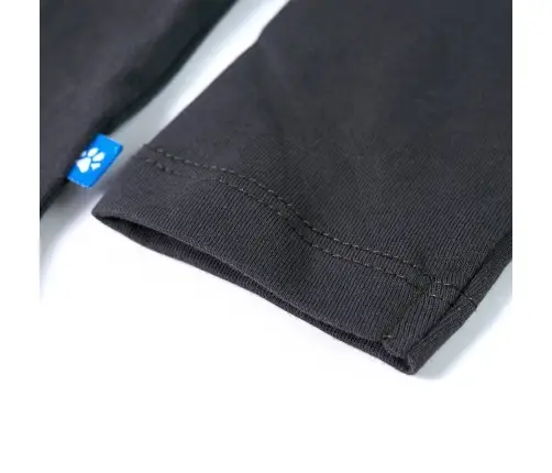 Bērnu Krekls Ar Garām Piedurknēm, Antracītpelēks, 104