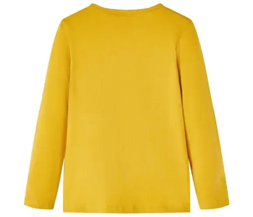 Pikkade Varrukatega Lastesärk, Tume Ooker, 116