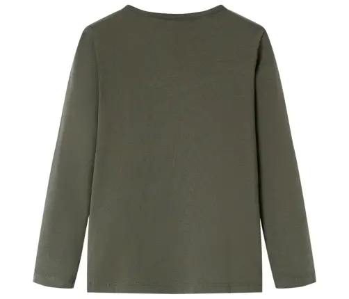 Bērnu Krekls Ar Garām Piedurknēm, Haki, 92