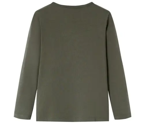 Bērnu Krekls Ar Garām Piedurknēm, Haki, 104