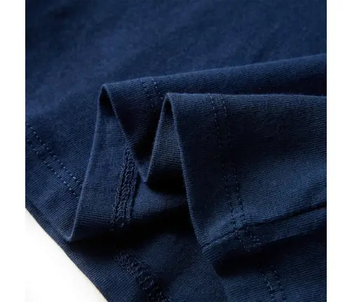 Vaikiški Marškinėliai Ilgomis Rankovėmis, Tamsiai Mėlyni, 140 Dydžio