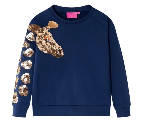 Vaikiškas Sportinis Megztinis, Tamsiai Mėlynos Spalvos, 104 Dydžio