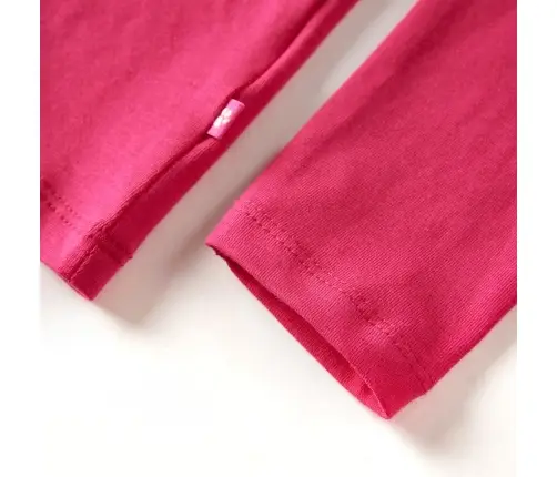 Vaikiški Marškinėliai Ilgomis Rankovėmis, Ryškiai Rožiniai, 116 Dydžio