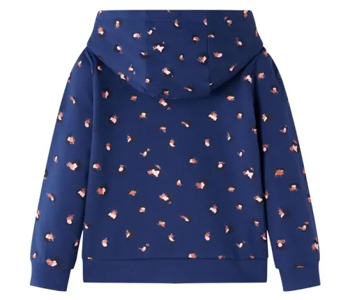 Bērnu Jaka Ar Kapuci, Tumši Zila, 92