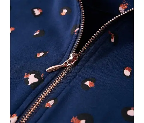 Bērnu Jaka Ar Kapuci, Tumši Zila, 92