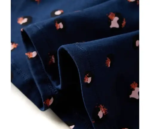 Pikkade Varrukatega Laste Kleit, Tumesinine, 104