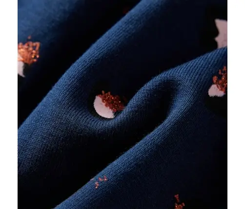 Pikkade Varrukatega Laste Kleit, Tumesinine, 116