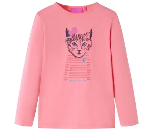 Pikkade Varrukatega Lastesärk, Roosa , 116