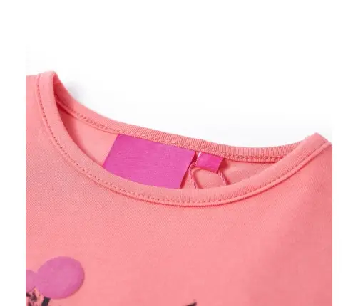 Pikkade Varrukatega Lastesärk, Roosa , 128