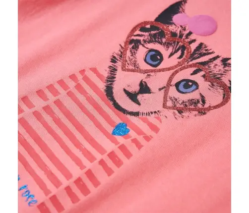 Pikkade Varrukatega Lastesärk, Roosa , 128