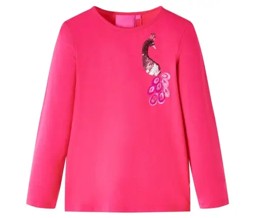 Pikkade Varrukatega Lastesärk, Erkroosa, 116