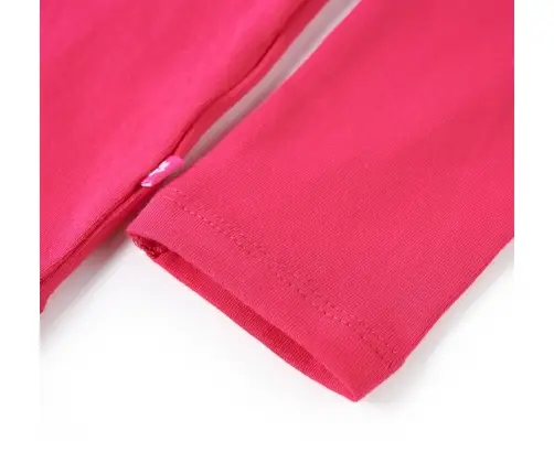 Bērnu Krekls Ar Garām Piedurknēm, Koši Rozā, 128