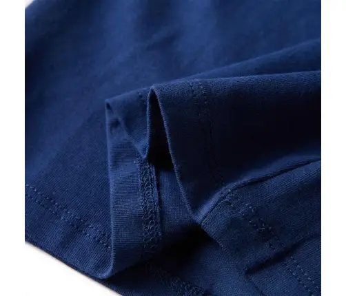 Vaikiški Marškinėliai Ilgomis Rankovėmis, Tamsiai Mėlyni, 140 Dydžio