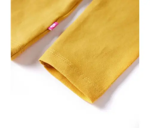 Pikkade Varrukatega Lastesärk, Tume Ooker, 116