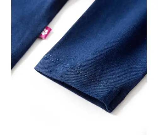 Pikkade Varrukatega Lastesärk, Tumesinine, 128