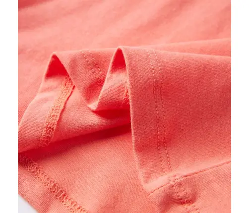 Vaikiški Marškinėliai Ilgomis Rankovėmis, Koralų, 116 Dydžio