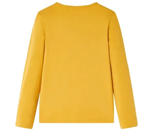 Pikkade Varrukatega Lastesärk, Tume Ooker, 128