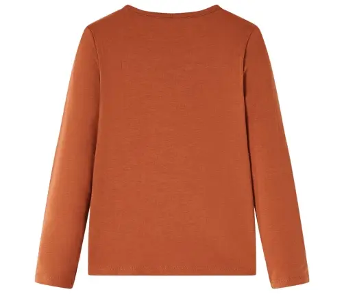 Pikkade Varrukatega Lastesärk, Konjakipruun, 92