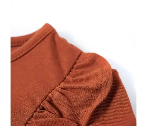 Pikkade Varrukatega Lastesärk, Konjakipruun, 92