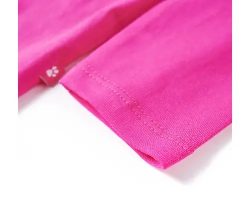 Bērnu Krekls Ar Garām Piedurknēm, Tumši Rozā, 104