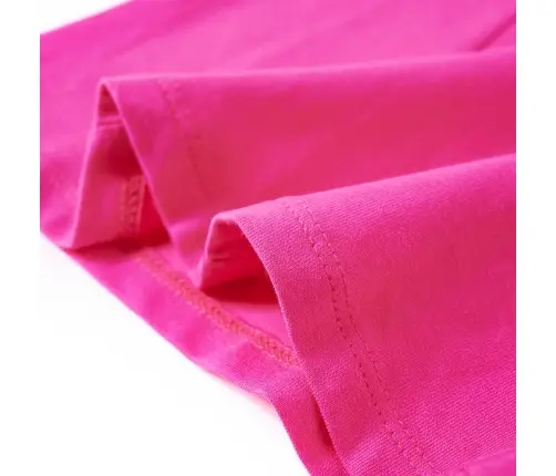 Vaikiški Marškinėliai Ilgomis Rankovėmis, Tamsiai Rožiniai, 128 Dydžio