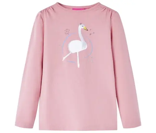 Pikkade Varrukatega Lastesärk, Heleroosa, 104